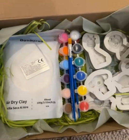 The Clay coloring box