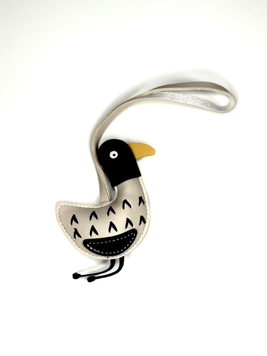 Leather Ducky Charm