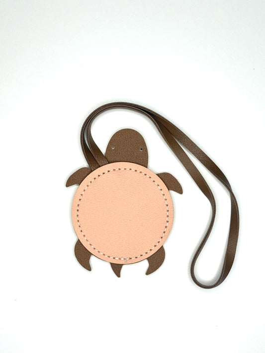 Turtle Leather Charm