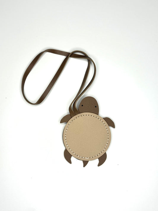 Turtle Leather Charm