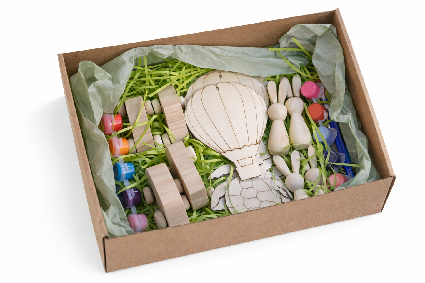 ✨ Wood Painting Activity Box